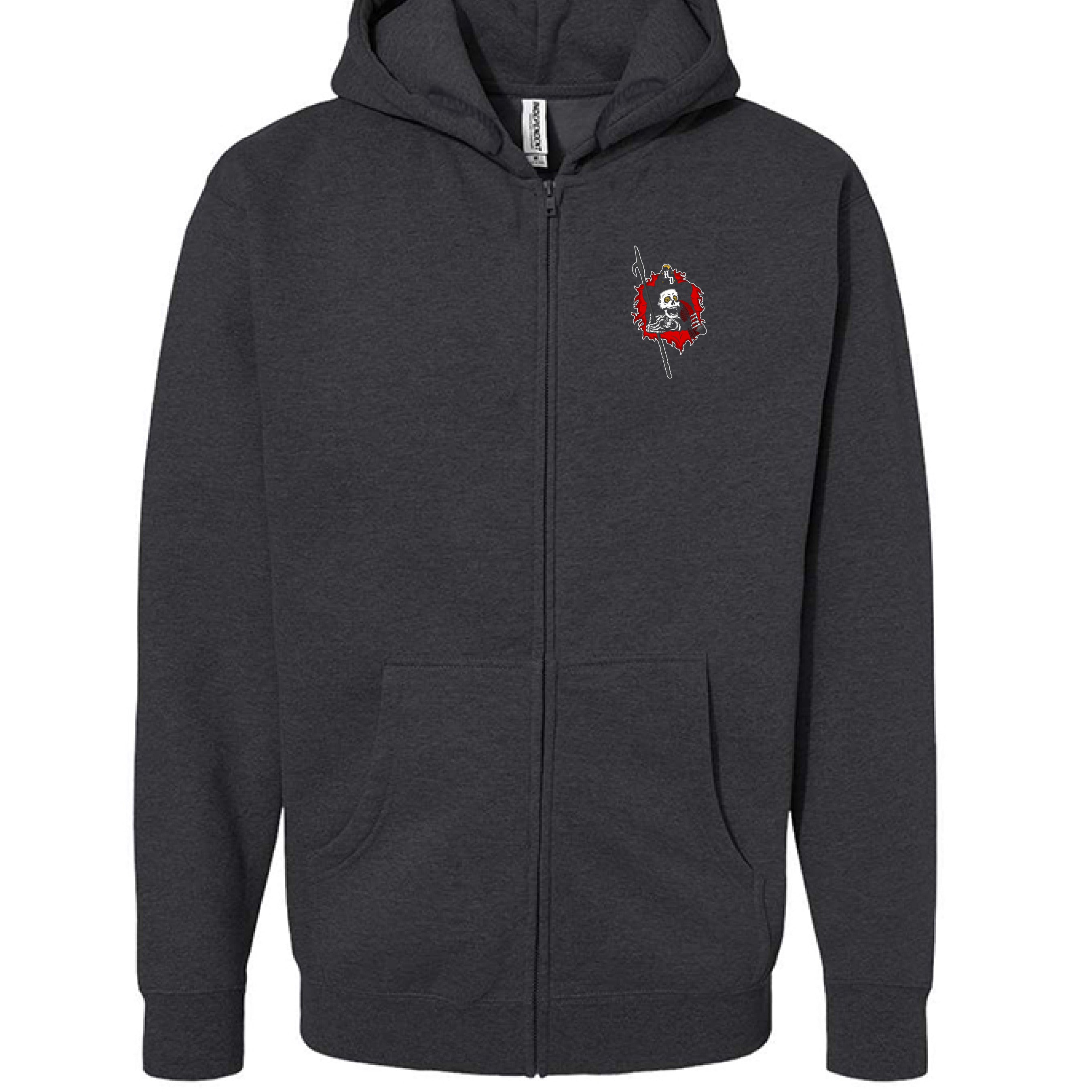Charcoal Heather - FRONT
